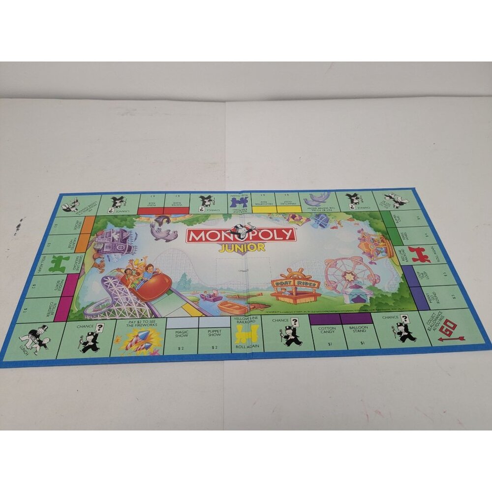 Monopoly 1999 Junior Game Replacement Board